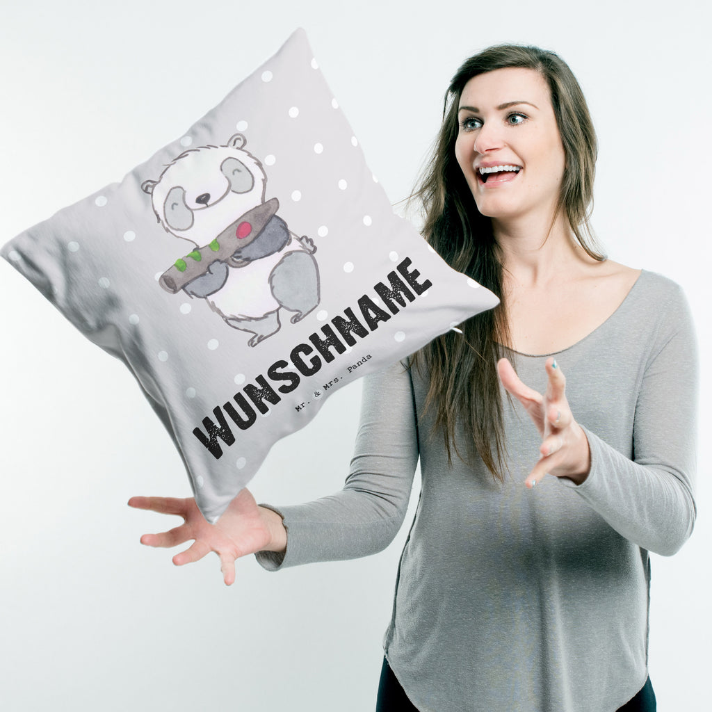 Personalisiertes Kissen Panda LaserTag Tage Kissen, personalisiert, Name, Wunschname, bedrucken, Kopfkissen, Geschenk, Sport, Sportart, Hobby, Schenken, Danke, Dankeschön, Auszeichnung, Gewinn, Sportler, Lasertag, Lasergame Zentrum, Laser Tag Party