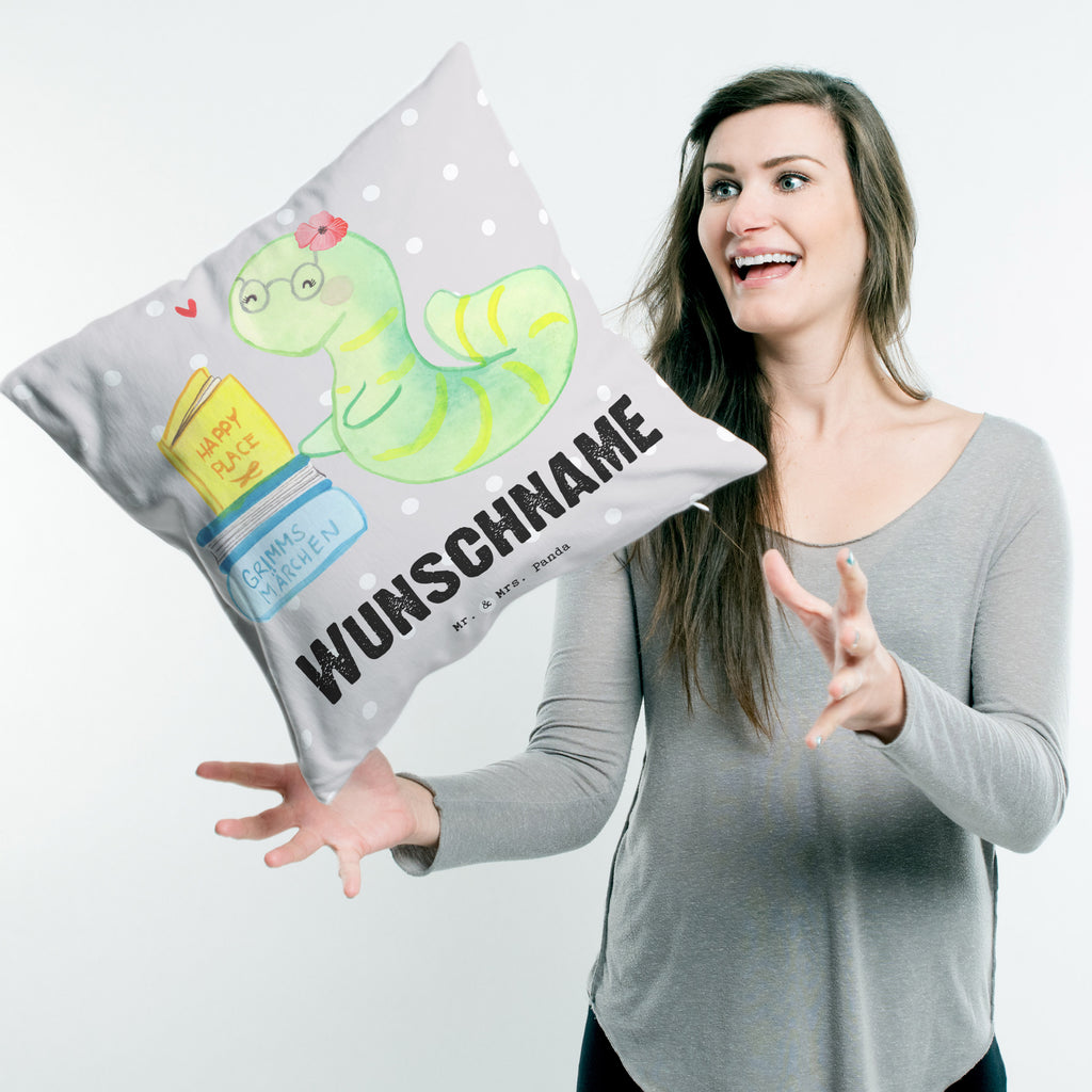 Personalisiertes Kissen Bibliothekarin mit Herz Kissen, personalisiert, Name, Wunschname, bedrucken, Kopfkissen, Beruf, Ausbildung, Jubiläum, Abschied, Rente, Kollege, Kollegin, Geschenk, Schenken, Arbeitskollege, Mitarbeiter, Firma, Danke, Dankeschön, Bibliothekarin, Buchhandlung, Bibliothek, Bücherwurm, Leseratte, Bücherliebe