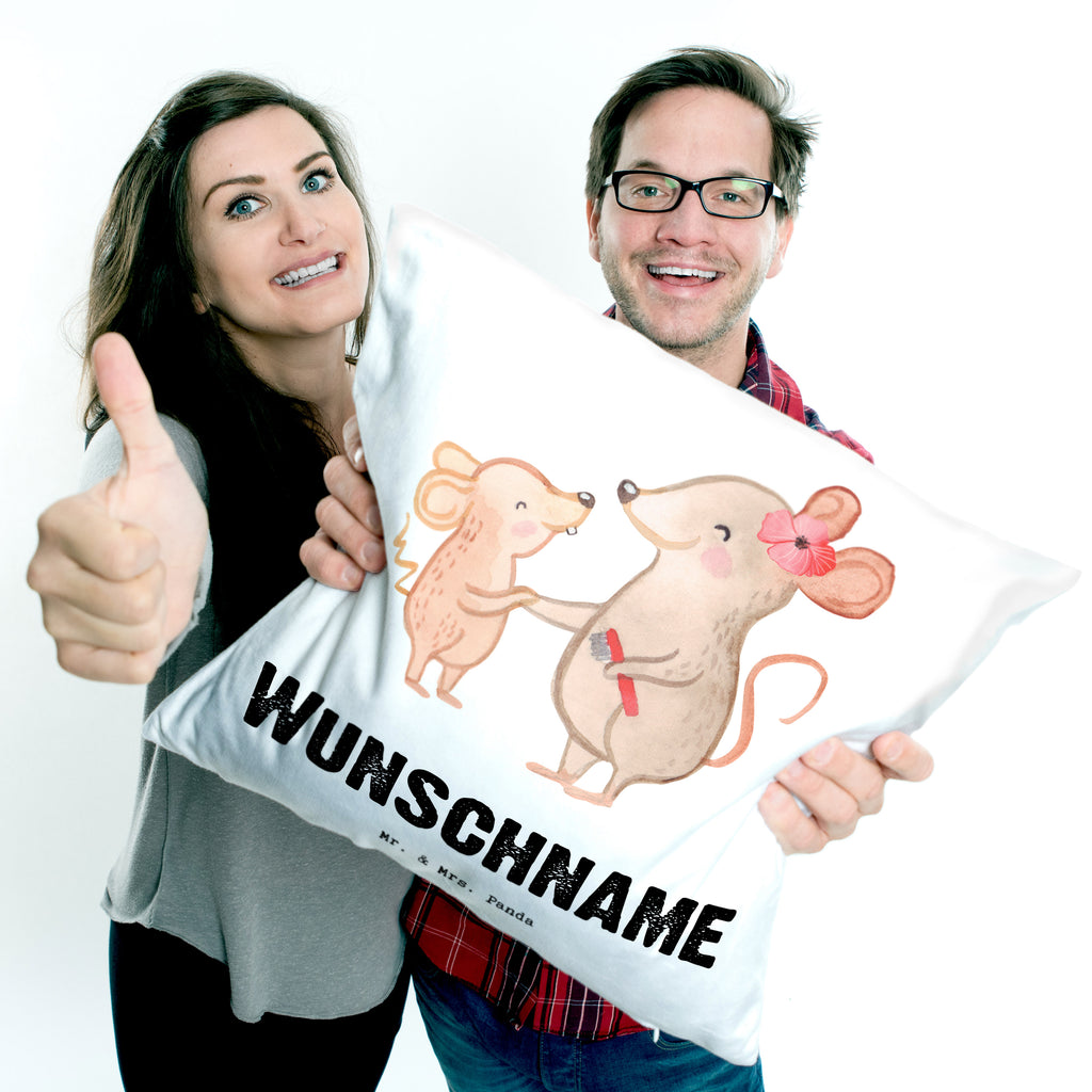Personalisiertes Kissen Heilerziehungspflegerin mit Herz Kissen, personalisiert, Name, Wunschname, bedrucken, Kopfkissen, Beruf, Ausbildung, Jubiläum, Abschied, Rente, Kollege, Kollegin, Geschenk, Schenken, Arbeitskollege, Mitarbeiter, Firma, Danke, Dankeschön, Heilerziehungspflegerin, Heilpädagogin
