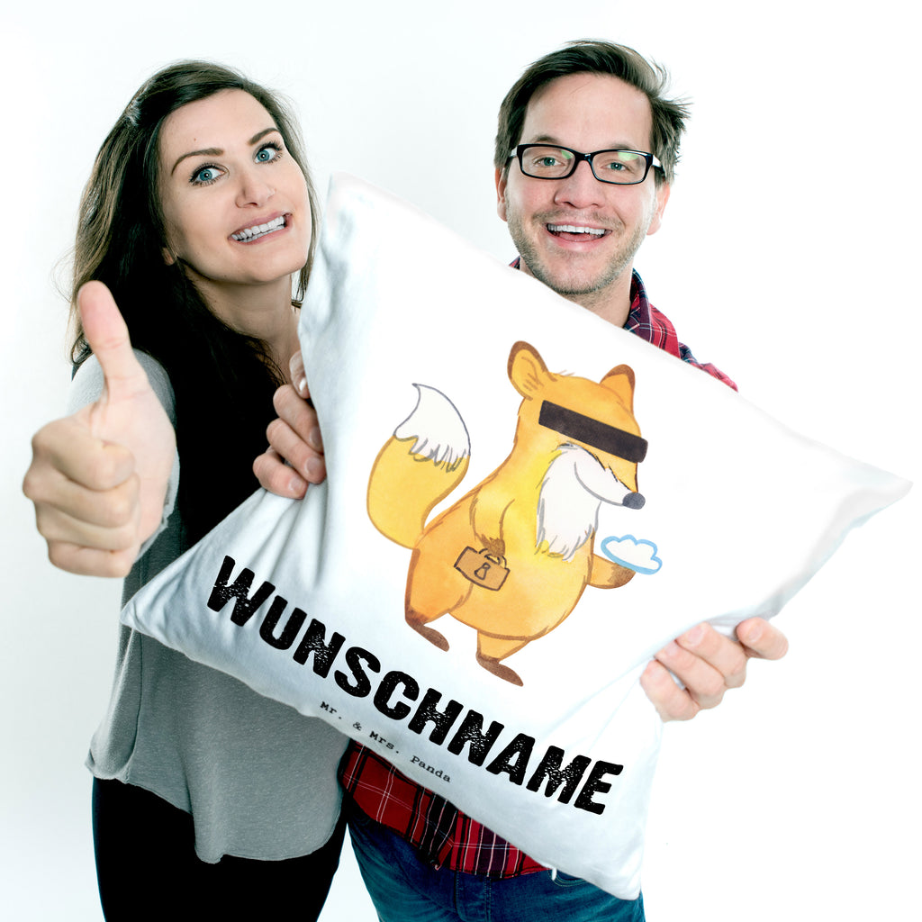 Personalisiertes Kissen Datenschutzbeauftragter mit Herz Kissen, personalisiert, Name, Wunschname, bedrucken, Kopfkissen, Beruf, Ausbildung, Jubiläum, Abschied, Rente, Kollege, Kollegin, Geschenk, Schenken, Arbeitskollege, Mitarbeiter, Firma, Danke, Dankeschön, Datenschutzbeauftragter, Datenschutz, Datenschützer, Anonymität