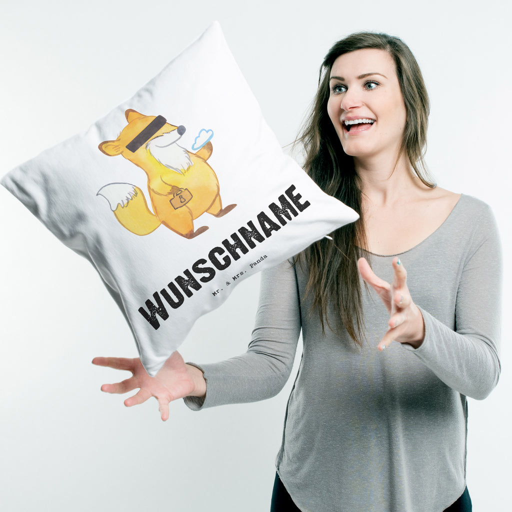 Personalisiertes Kissen Datenschutzbeauftragter mit Herz Kissen, personalisiert, Name, Wunschname, bedrucken, Kopfkissen, Beruf, Ausbildung, Jubiläum, Abschied, Rente, Kollege, Kollegin, Geschenk, Schenken, Arbeitskollege, Mitarbeiter, Firma, Danke, Dankeschön, Datenschutzbeauftragter, Datenschutz, Datenschützer, Anonymität