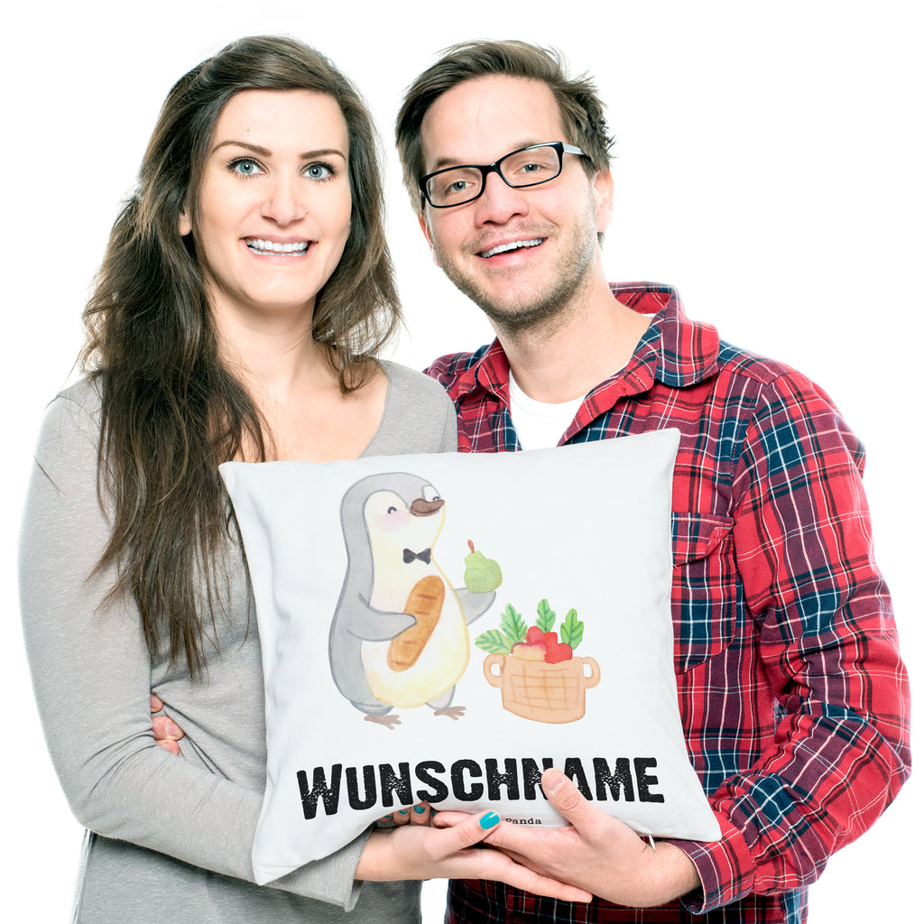 Personalisiertes Kissen Obsthändler mit Herz Kissen, personalisiert, Name, Wunschname, bedrucken, Kopfkissen, Beruf, Ausbildung, Jubiläum, Abschied, Rente, Kollege, Kollegin, Geschenk, Schenken, Arbeitskollege, Mitarbeiter, Firma, Danke, Dankeschön, Obsthändler, Obstverkäufer, Wochenmarkthändler, Obstbauer, Obst- und Gemüsehändler, Obstplantage