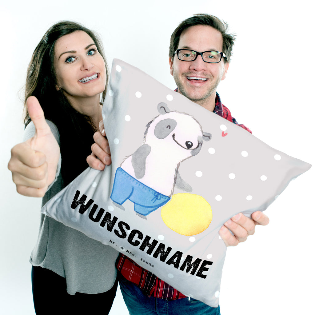 Personalisiertes Kissen Physiotherapeut mit Herz Kissen, personalisiert, Name, Wunschname, bedrucken, Kopfkissen, Beruf, Ausbildung, Jubiläum, Abschied, Rente, Kollege, Kollegin, Geschenk, Schenken, Arbeitskollege, Mitarbeiter, Firma, Danke, Dankeschön