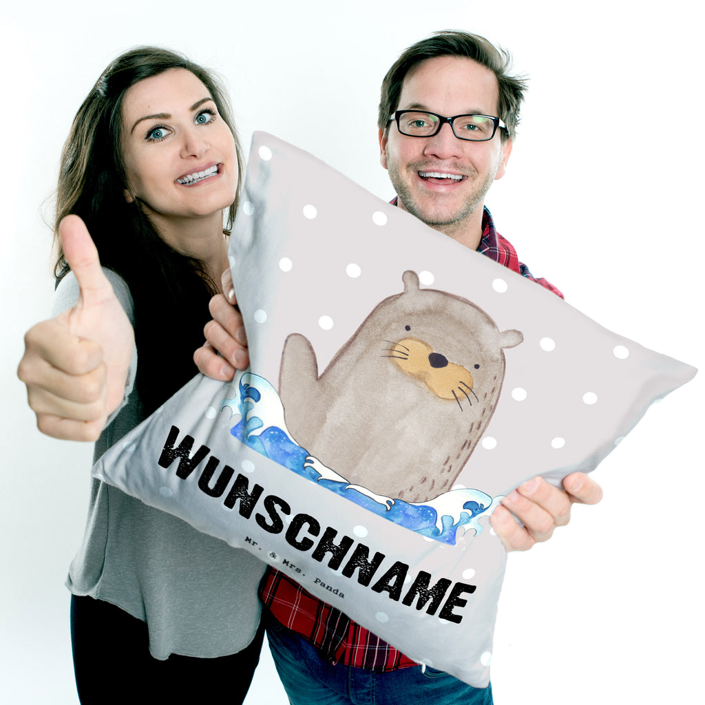 Personalisiertes Kissen Schwimmlehrer mit Herz Kissen, personalisiert, Name, Wunschname, bedrucken, Kopfkissen, Beruf, Ausbildung, Jubiläum, Abschied, Rente, Kollege, Kollegin, Geschenk, Schenken, Arbeitskollege, Mitarbeiter, Firma, Danke, Dankeschön, Schwimmlehrer, Schwimmbad, Schwimmschule, Schwimmverein, Schwimmkurs