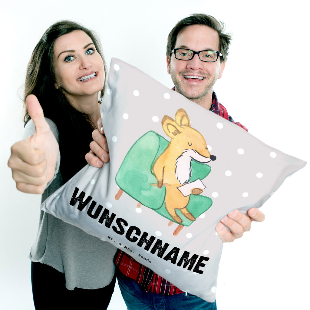 Personalisiertes Kissen Therapeut mit Herz Kissen, personalisiert, Name, Wunschname, bedrucken, Kopfkissen, Beruf, Ausbildung, Jubiläum, Abschied, Rente, Kollege, Kollegin, Geschenk, Schenken, Arbeitskollege, Mitarbeiter, Firma, Danke, Dankeschön