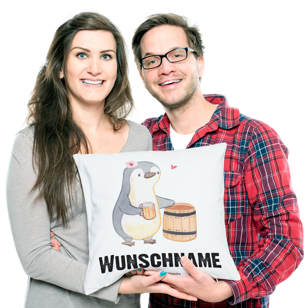 Personalisiertes Kissen Bierbrauerin mit Herz Kissen, personalisiert, Name, Wunschname, bedrucken, Kopfkissen, Beruf, Ausbildung, Jubiläum, Abschied, Rente, Kollege, Kollegin, Geschenk, Schenken, Arbeitskollege, Mitarbeiter, Firma, Danke, Dankeschön, Bierbrauerin, Biertrinkerin, Bierkennerin, Biergeschenk, Hobbybrauen, Heimbrauen, Selbstbrauen, Bierliebe, Bierfass