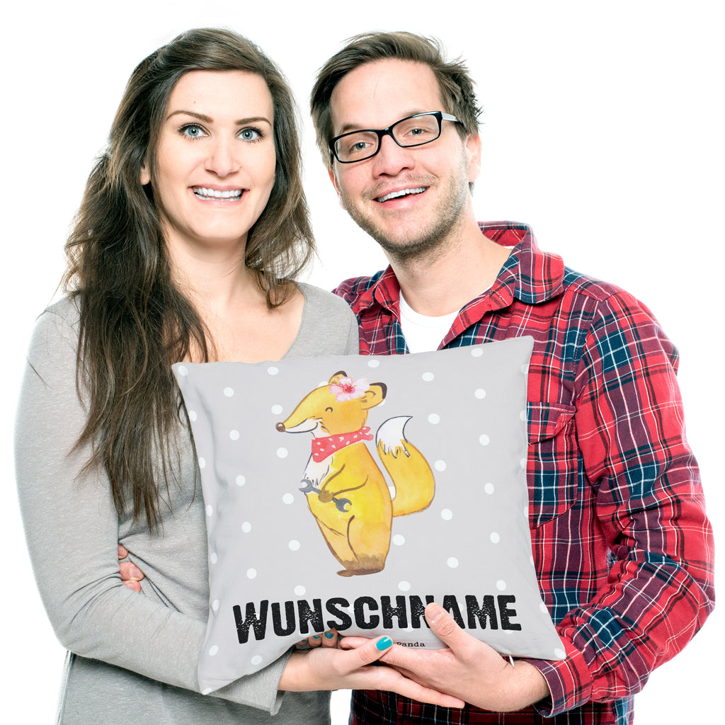 Personalisiertes Kissen Kfz-Mechatronikerin mit Herz Kissen, personalisiert, Name, Wunschname, bedrucken, Kopfkissen, Beruf, Ausbildung, Jubiläum, Abschied, Rente, Kollege, Kollegin, Geschenk, Schenken, Arbeitskollege, Mitarbeiter, Firma, Danke, Dankeschön, Kfz-Mechatronikerin, Kraftfahrzeugmechanikerin, Meisterin, Gesellenprüfung