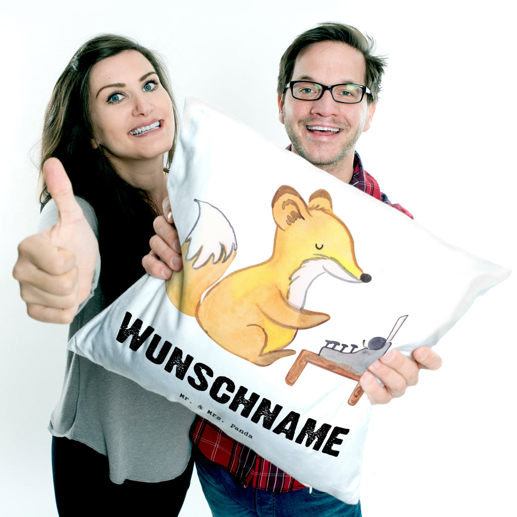 Personalisiertes Kissen Schriftsteller mit Herz Kissen, personalisiert, Name, Wunschname, bedrucken, Kopfkissen, Beruf, Ausbildung, Jubiläum, Abschied, Rente, Kollege, Kollegin, Geschenk, Schenken, Arbeitskollege, Mitarbeiter, Firma, Danke, Dankeschön, Autor, Buchveröffentlichung, Schriftsteller, Verlag, Geschichtenschreiber, Hobbyautor