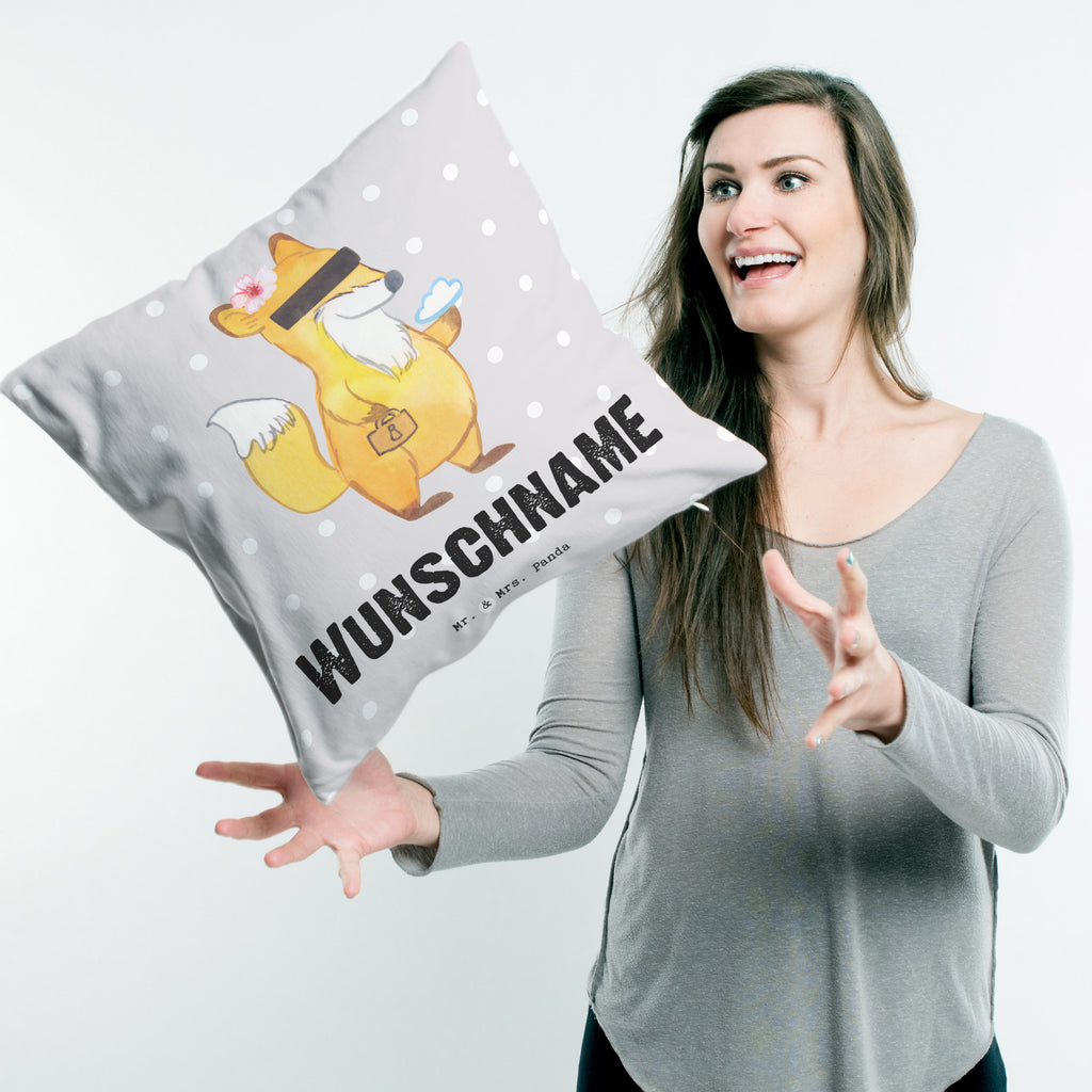 Personalisiertes Kissen Datenschutzbeauftragte mit Herz Kissen, personalisiert, Name, Wunschname, bedrucken, Kopfkissen, Beruf, Ausbildung, Jubiläum, Abschied, Rente, Kollege, Kollegin, Geschenk, Schenken, Arbeitskollege, Mitarbeiter, Firma, Danke, Dankeschön, Datenschutzbeauftragte, Datenschutz, Datenschützerin, Anonymität
