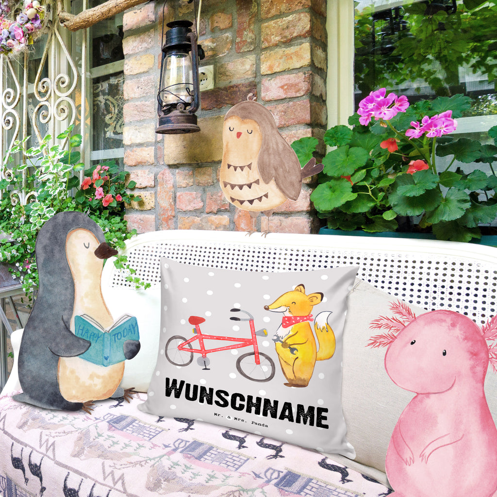 Personalisiertes Kissen Zweirad Mechatroniker mit Herz Kissen, personalisiert, Name, Wunschname, bedrucken, Kopfkissen, Beruf, Ausbildung, Jubiläum, Abschied, Rente, Kollege, Kollegin, Geschenk, Schenken, Arbeitskollege, Mitarbeiter, Firma, Danke, Dankeschön