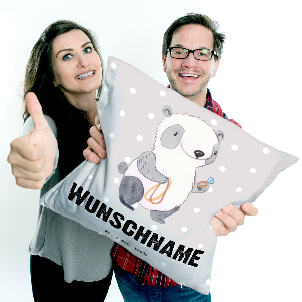 Personalisiertes Kissen Juwelier mit Herz Kissen, personalisiert, Name, Wunschname, bedrucken, Kopfkissen, Beruf, Ausbildung, Jubiläum, Abschied, Rente, Kollege, Kollegin, Geschenk, Schenken, Arbeitskollege, Mitarbeiter, Firma, Danke, Dankeschön, Juwelier, Goldschmied, Schmuckwarenhändler, Schmuckgeschäft, Eröffnung