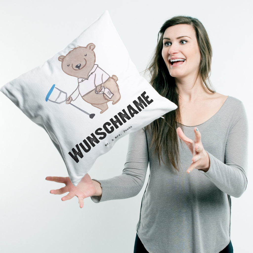 Personalisiertes Kissen Orthopäde mit Herz Kissen, personalisiert, Name, Wunschname, bedrucken, Kopfkissen, Beruf, Ausbildung, Jubiläum, Abschied, Rente, Kollege, Kollegin, Geschenk, Schenken, Arbeitskollege, Mitarbeiter, Firma, Danke, Dankeschön, Orthopäde, Facharzt, Orthopädie, Praxis, Eröffnung