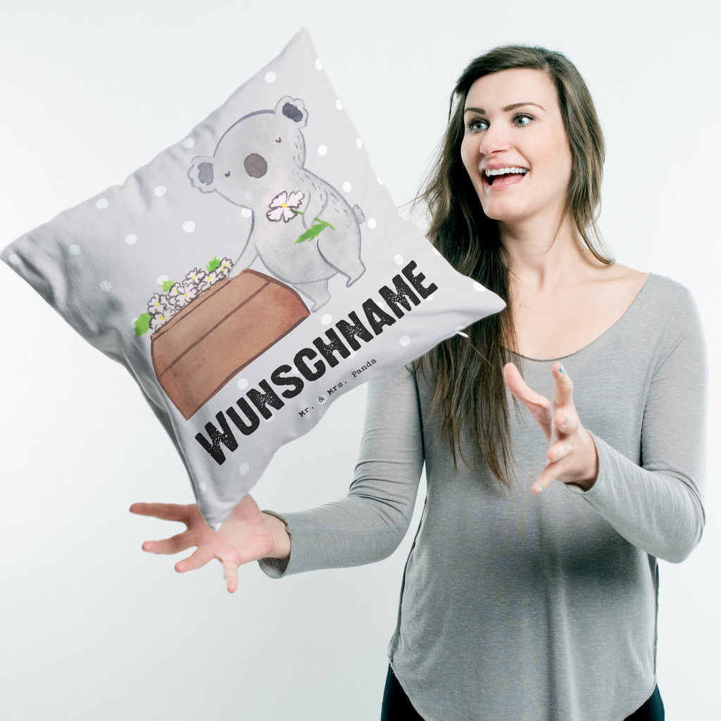 Personalisiertes Kissen Bestatter mit Herz Kissen, personalisiert, Name, Wunschname, bedrucken, Kopfkissen, Beruf, Ausbildung, Jubiläum, Abschied, Rente, Kollege, Kollegin, Geschenk, Schenken, Arbeitskollege, Mitarbeiter, Firma, Danke, Dankeschön