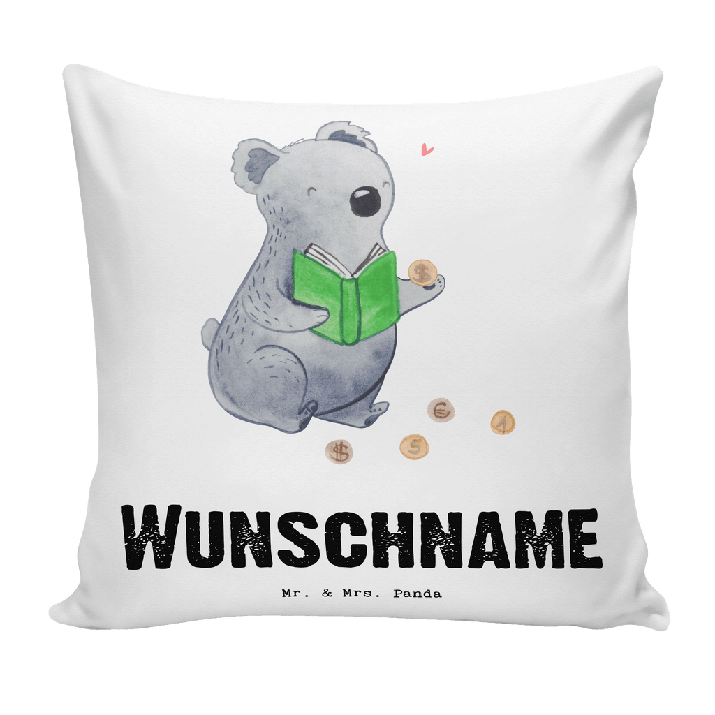 Personalisiertes Kissen Koala Münzen sammeln Tage Kissen, personalisiert, Name, Wunschname, bedrucken, Kopfkissen, Geschenk, Sport, Sportart, Hobby, Schenken, Danke, Dankeschön, Auszeichnung, Gewinn, Sportler, Münzen sammeln, Numismatik, Münzen aus aller Welt