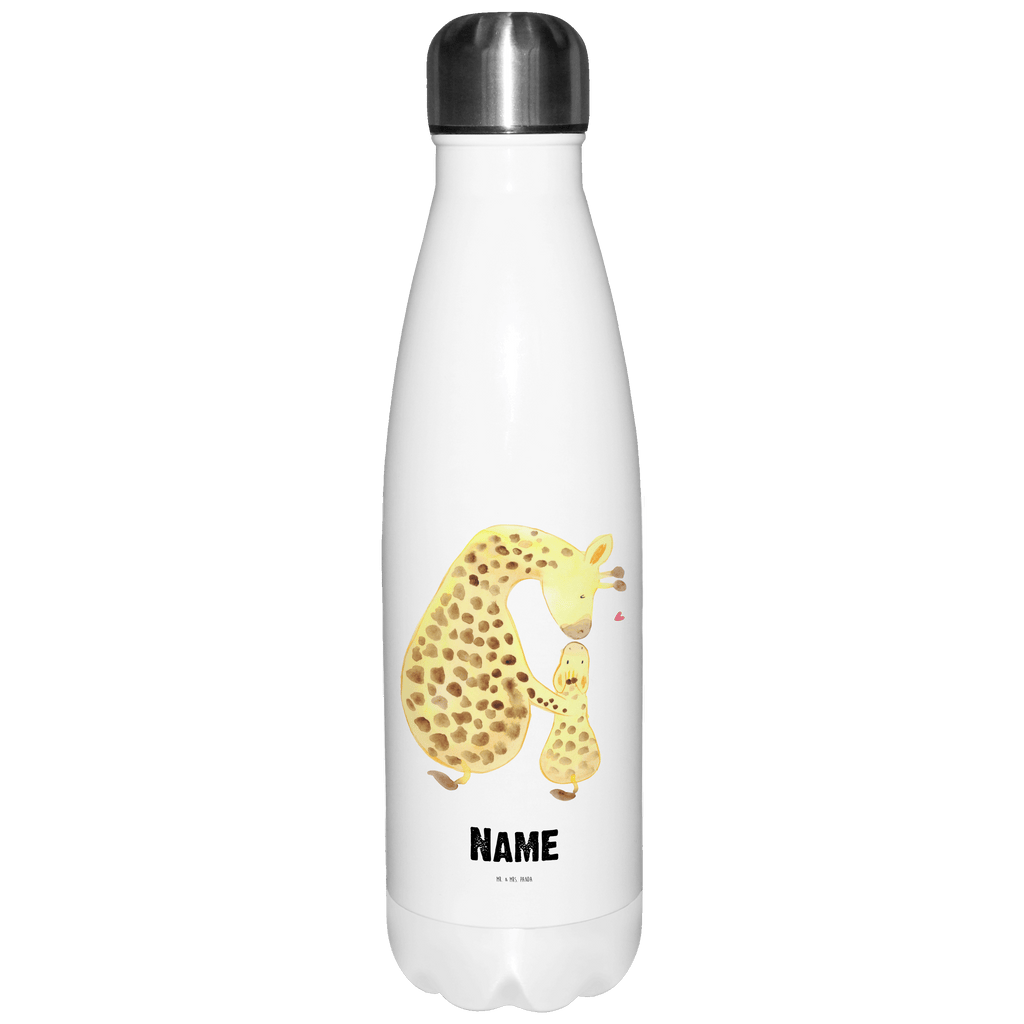 Personalisierte Thermosflasche Giraffe mit Kind Personalisierte Isolierflasche, Personalisierte Thermoflasche, Personalisierte Trinkflasche, Trinkflasche Mit Namen, Wunschname, Bedrucken, Namensflasche, Afrika, Wildtiere, Giraffe, Kind, Mutter, Mama, Tochter, Sohn, Lieblingsmensch