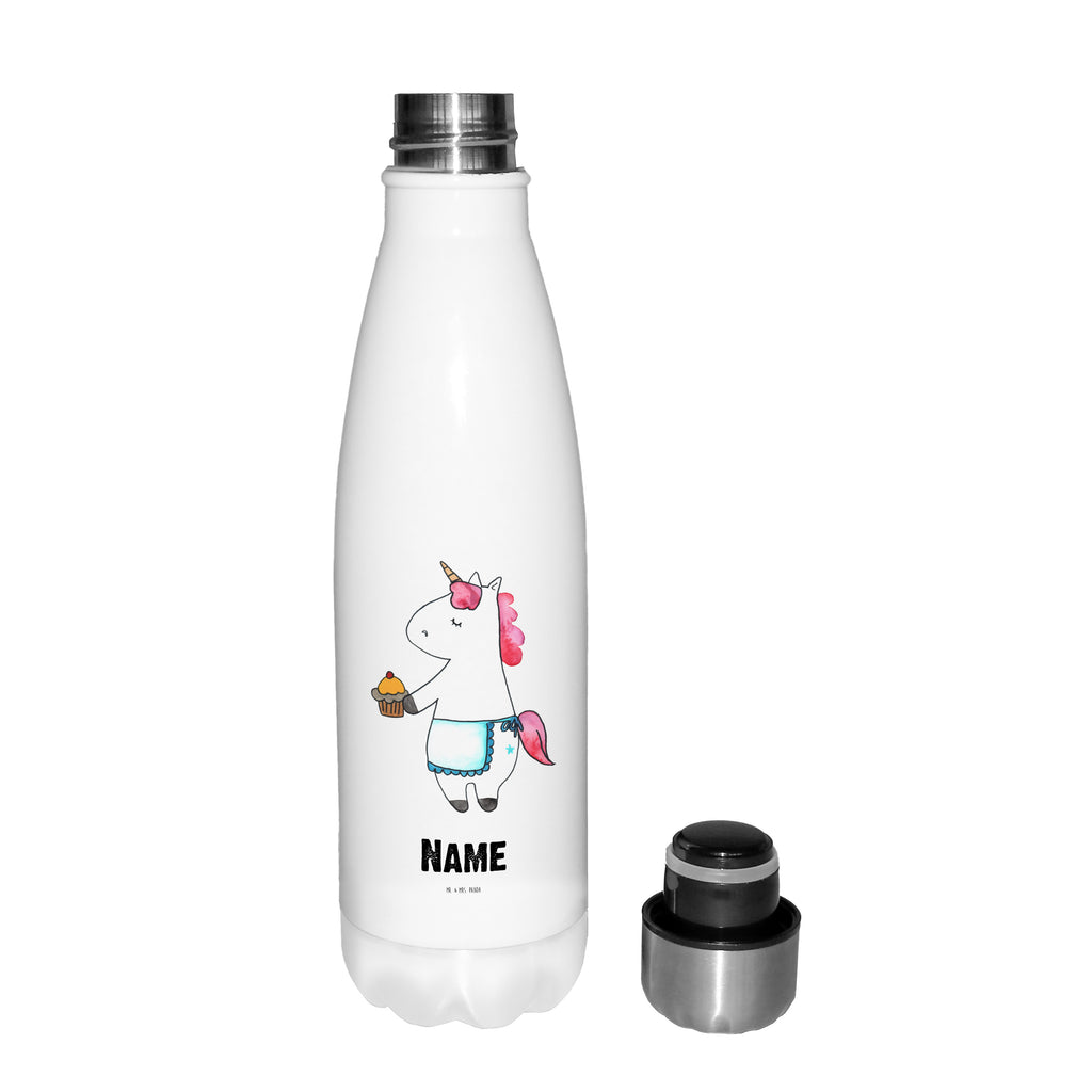 Personalisierte Thermosflasche Einhorn Muffin Personalisierte Isolierflasche, Personalisierte Thermoflasche, Personalisierte Trinkflasche, Trinkflasche Mit Namen, Wunschname, Bedrucken, Namensflasche, Einhorn, Einhörner, Einhorn Deko, Pegasus, Unicorn, Geburtstag, Backen, Muffin, Kekse, Geburtstagsgrüße, Glückwünsche, Liebesgrüße, Grüße