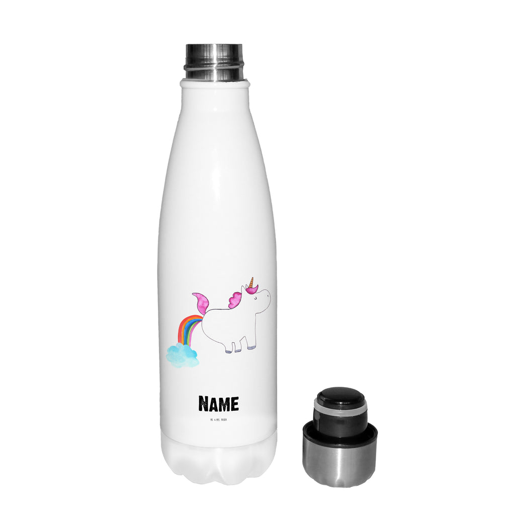 Personalisierte Thermosflasche Einhorn Pupsend Personalisierte Isolierflasche, Personalisierte Thermoflasche, Personalisierte Trinkflasche, Trinkflasche Mit Namen, Wunschname, Bedrucken, Namensflasche, Einhorn, Einhörner, Einhorn Deko, Pegasus, Unicorn, Pups, Regenbogen, Glitzer, Einhornpower, Erwachsenwerden, Spaß, lustig, Freundin