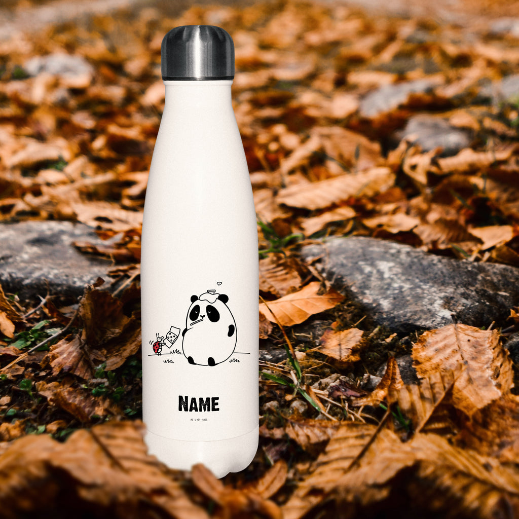 Personalisierte Thermosflasche Easy & Peasy Gute Besserung  Personalisierte Isolierflasche, Personalisierte Thermoflasche, Personalisierte Trinkflasche, Trinkflasche Mit Namen, Wunschname, Bedrucken, Namensflasche  