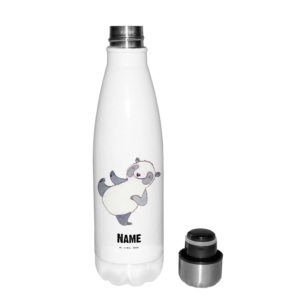 Personalisierte Thermosflasche Panda Kampfkunst Tage Personalisierte Isolierflasche, Personalisierte Thermoflasche, Personalisierte Trinkflasche, Trinkflasche Mit Namen, Wunschname, Bedrucken, Namensflasche, Geschenk, Sport, Sportart, Hobby, Schenken, Danke, Dankeschön, Auszeichnung, Gewinn, Sportler, Kampfkunst, Kampfsportarten, Selbstverteidigung