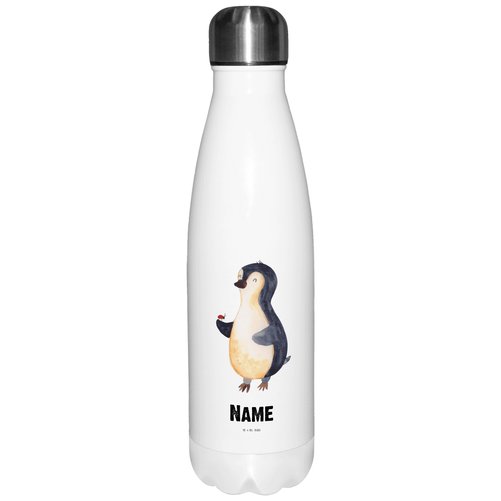 Personalisierte Thermosflasche Pinguin Marienkäfer Personalisierte Isolierflasche, Personalisierte Thermoflasche, Personalisierte Trinkflasche, Trinkflasche Mit Namen, Wunschname, Bedrucken, Namensflasche, Pinguin, Pinguine, Marienkäfer, Liebe, Wunder, Glück, Freude, Lebensfreude