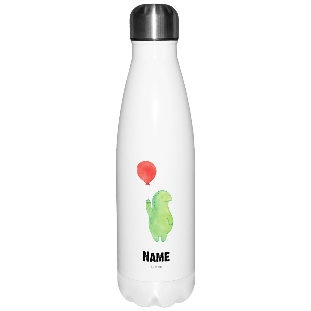 Personalisierte Thermosflasche Schildkröte Luftballon Personalisierte Isolierflasche, Personalisierte Thermoflasche, Personalisierte Trinkflasche, Trinkflasche Mit Namen, Wunschname, Bedrucken, Namensflasche, Schildkröte, Schildkröten, Mutausbruch, Motivation, Motivationsspruch