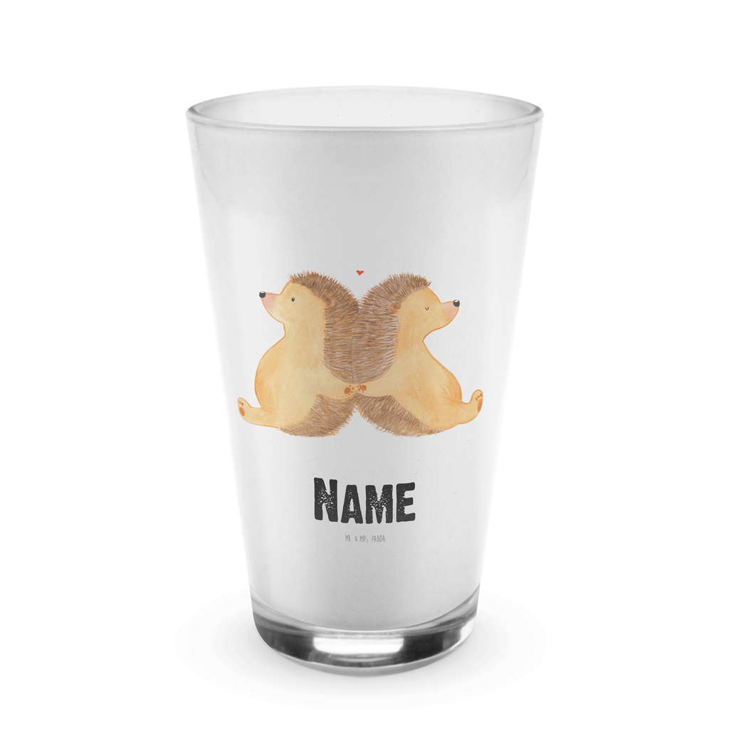 Personalisiertes Glas Igel händchenhaltend Bedrucktes Glas, Glas mit Namen, Namensglas, Glas personalisiert, Name, Bedrucken, Liebe, Partner, Freund, Freundin, Ehemann, Ehefrau, Heiraten, Verlobung, Heiratsantrag, Liebesgeschenk, Jahrestag, Hocheitstag, Igel, Igelliebe, Hand in Hand, Liebesbeweis, große Liebe, Liebesbotschaft, Hochzeit, Lieblingsmensch, Gemeinsamkeit, Love, Geschenk für zwei