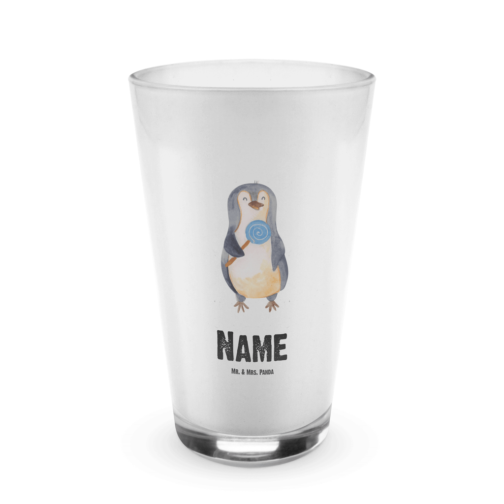 Personalisiertes Glas Pinguin Lolli Bedrucktes Glas, Glas mit Namen, Namensglas, Glas personalisiert, Name, Bedrucken, Pinguin, Pinguine, Lolli, Süßigkeiten, Blödsinn, Spruch, Rebell, Gauner, Ganove, Rabauke