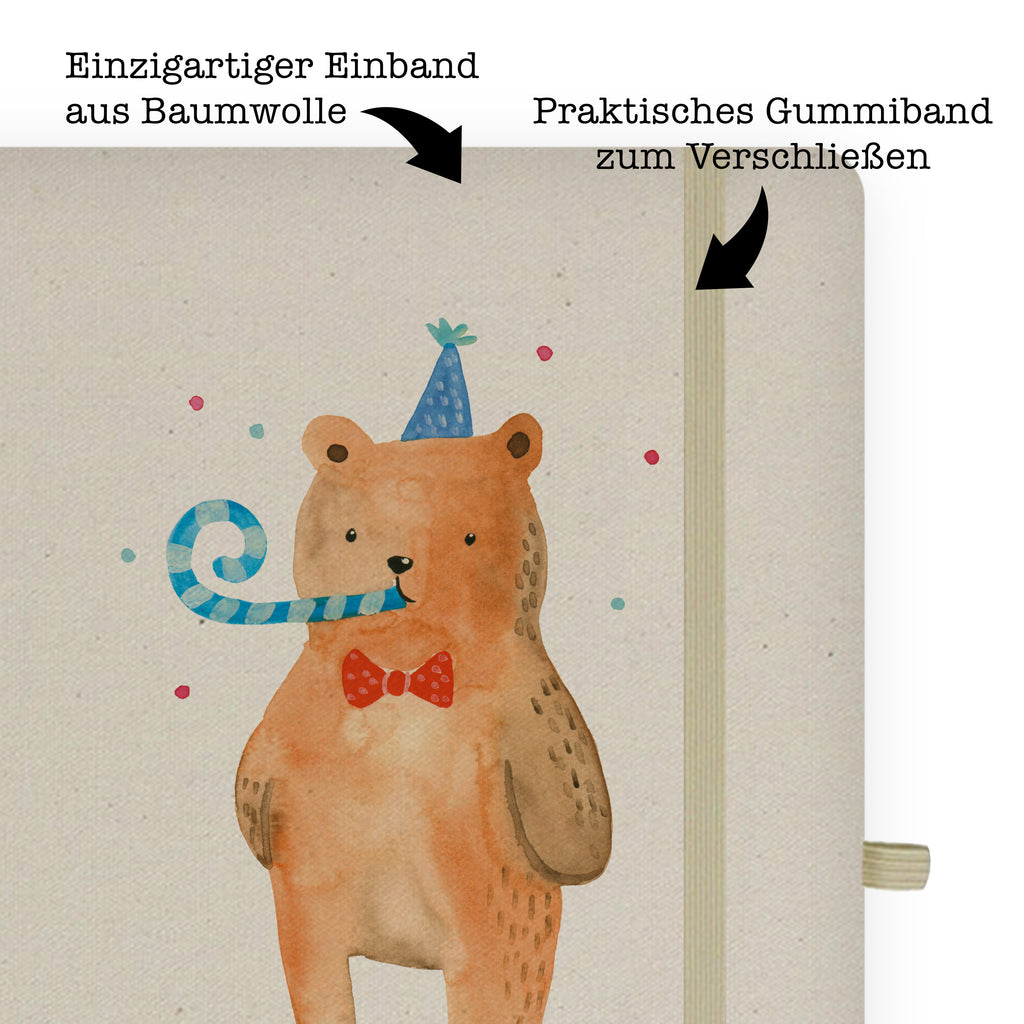DIN A4 Personalisiertes Notizbuch Birthday Bär Personalisiertes Notizbuch, Notizbuch mit Namen, Notizbuch bedrucken, Personalisierung, Namensbuch, Namen, Bär, Teddy, Teddybär, Happy Birthday, Alles Gute, Glückwunsch, Geburtstag