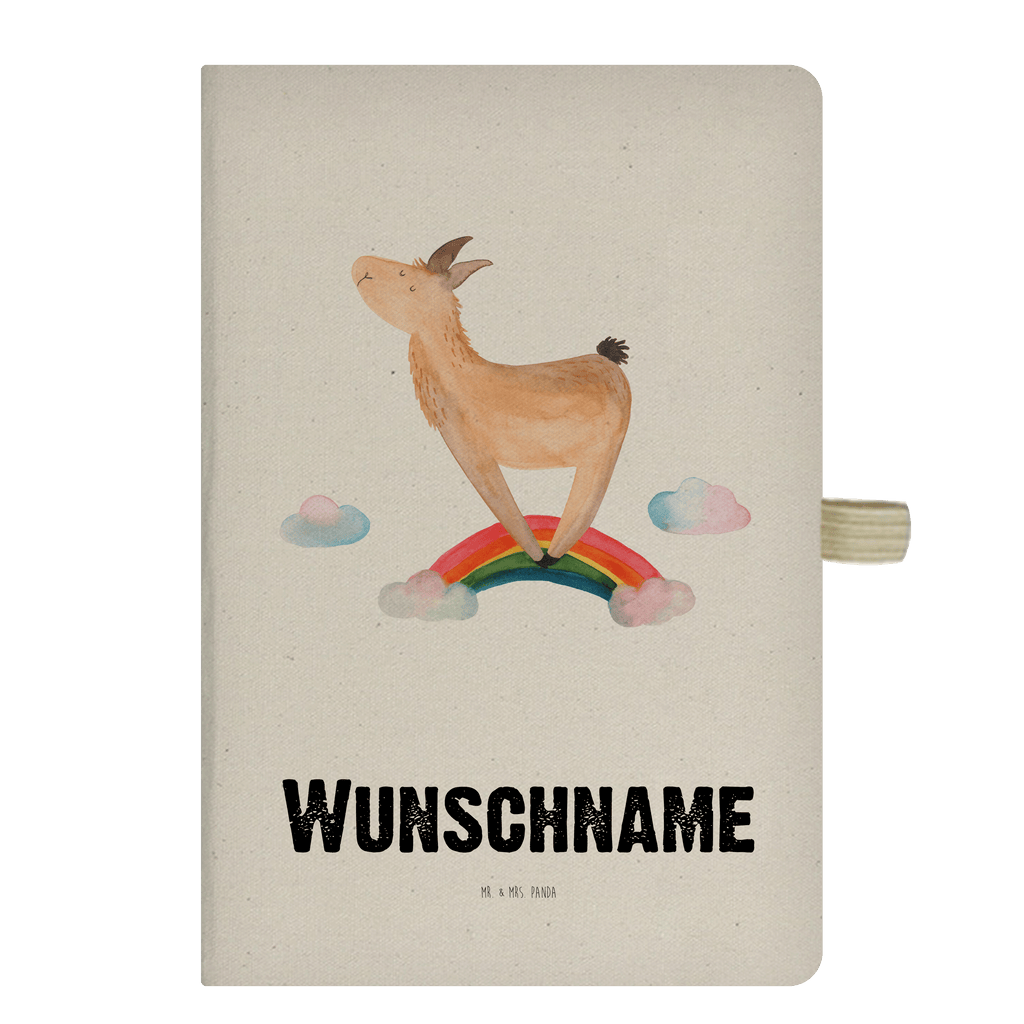 DIN A4 Personalisiertes Notizbuch Lama Regenbogen Personalisiertes Notizbuch, Notizbuch mit Namen, Notizbuch bedrucken, Personalisierung, Namensbuch, Namen, Lama, Alpaka, Lamas, Regenbogen, Haters gonna hate, Haters, Selbstständig, Außenseiter, Schule, Abi, Hobby, Wolkenland, Freiheit