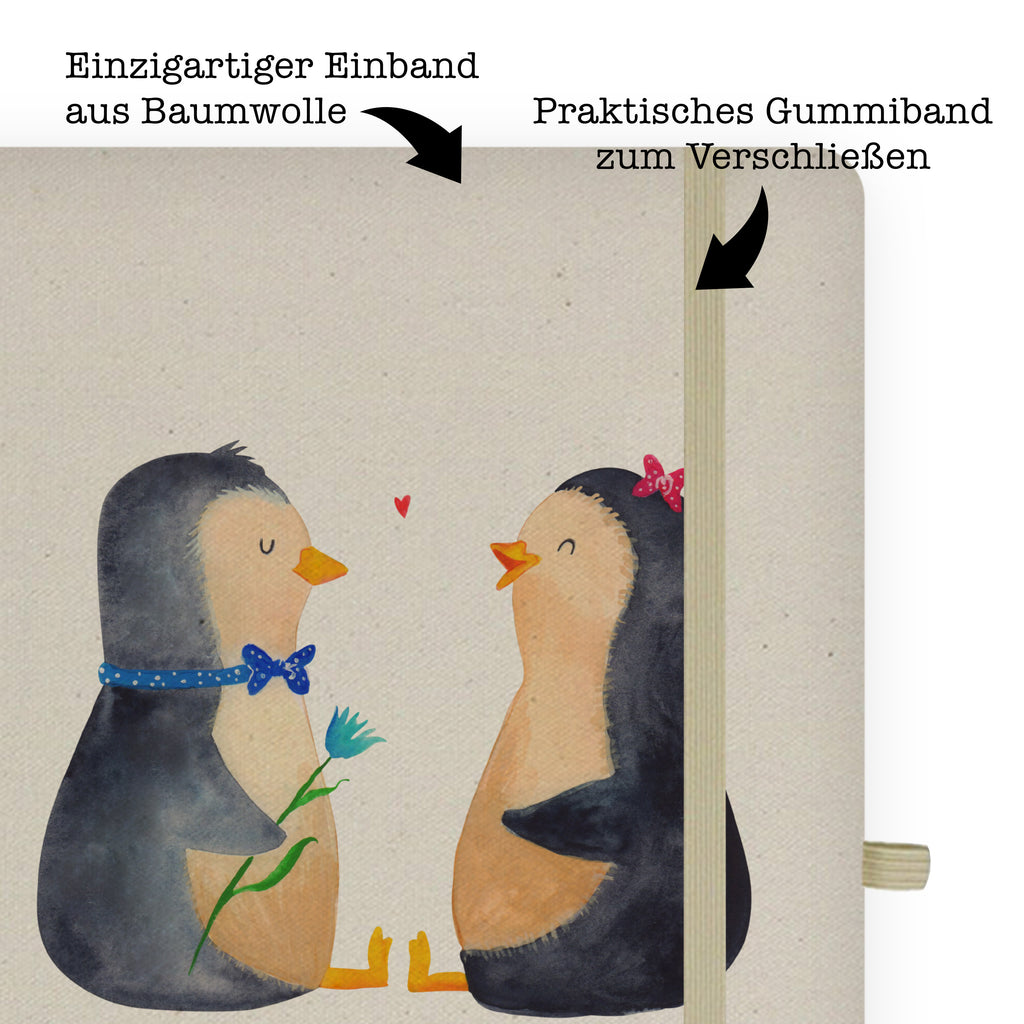 DIN A4 Personalisiertes Notizbuch Pinguin Pärchen Personalisiertes Notizbuch, Notizbuch mit Namen, Notizbuch bedrucken, Personalisierung, Namensbuch, Namen, Pinguin, Pinguine, Liebe, Liebespaar, Liebesbeweis, Liebesgeschenk, Verlobung, Jahrestag, Hochzeitstag, Hochzeit, Hochzeitsgeschenk, große Liebe, Traumpaar