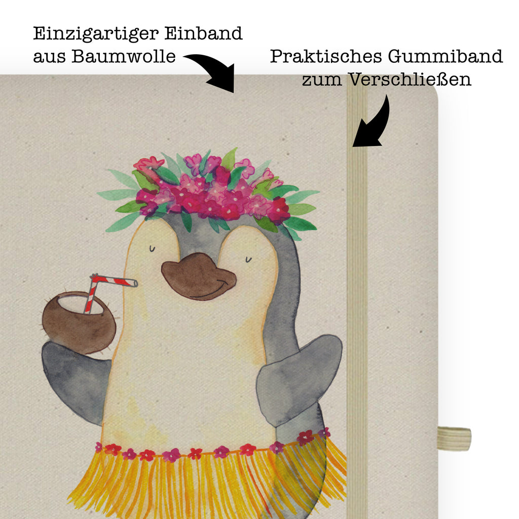 DIN A4 Personalisiertes Notizbuch Pinguin Kokosnuss Personalisiertes Notizbuch, Notizbuch mit Namen, Notizbuch bedrucken, Personalisierung, Namensbuch, Namen, Pinguin, Aloha, Hawaii, Urlaub, Kokosnuss, Pinguine