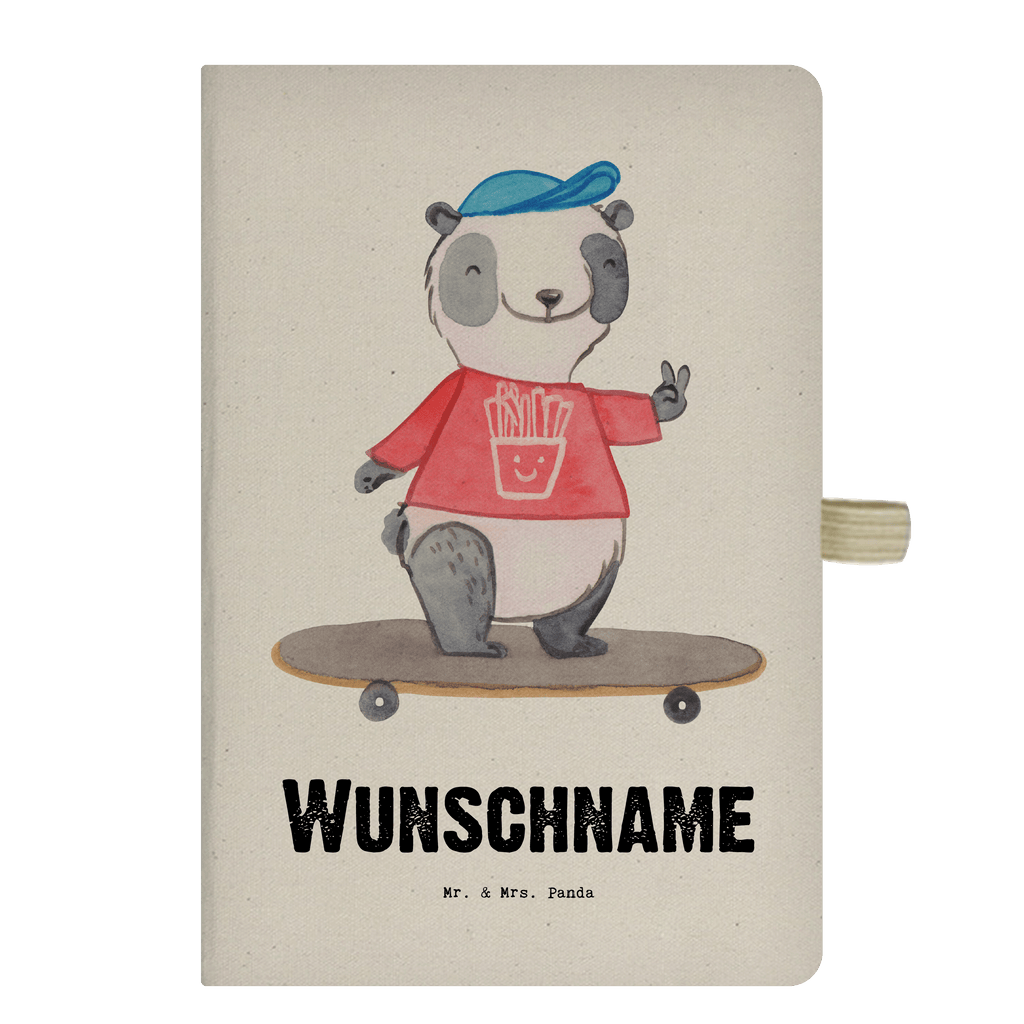 DIN A4 Personalisiertes Notizbuch Panda Longboard fahren Tage Personalisiertes Notizbuch, Notizbuch mit Namen, Notizbuch bedrucken, Personalisierung, Namensbuch, Namen, Geschenk, Sport, Sportart, Hobby, Schenken, Danke, Dankeschön, Auszeichnung, Gewinn, Sportler, Longboard fahren, Skaten