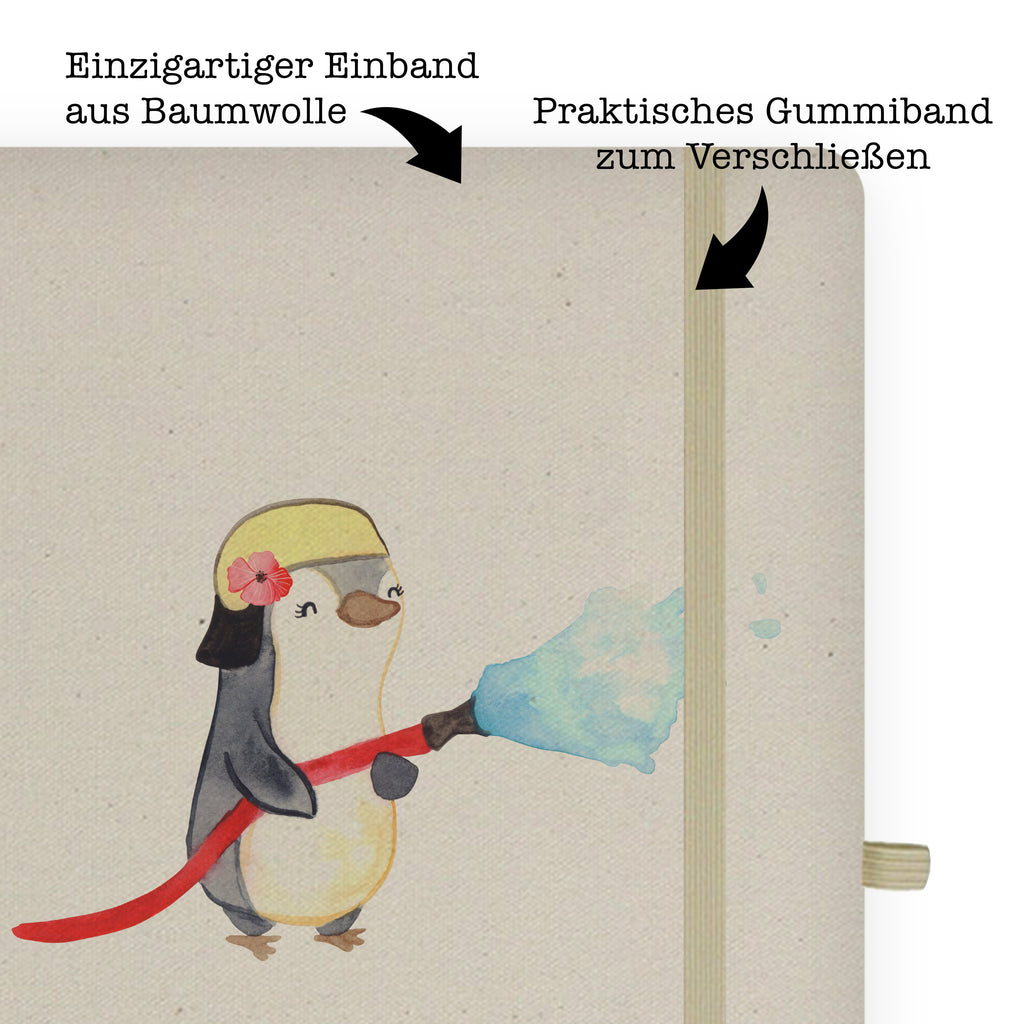 DIN A4 Personalisiertes Notizbuch Feuerwehrfrau mit Herz Personalisiertes Notizbuch, Notizbuch mit Namen, Notizbuch bedrucken, Personalisierung, Namensbuch, Namen, Beruf, Ausbildung, Jubiläum, Abschied, Rente, Kollege, Kollegin, Geschenk, Schenken, Arbeitskollege, Mitarbeiter, Firma, Danke, Dankeschön, Feuerwehrfrau, Feuerwehrhauptfrau, Brandschutz, Feuerwehr, freiwillige Feuerwehr