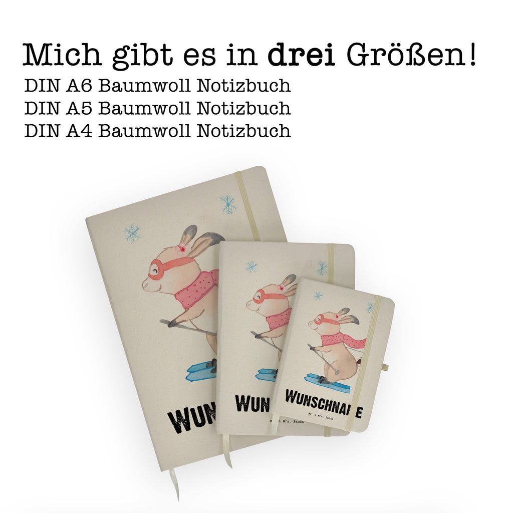 DIN A4 Personalisiertes Notizbuch Bär Skifahren Tage Personalisiertes Notizbuch, Notizbuch mit Namen, Notizbuch bedrucken, Personalisierung, Namensbuch, Namen, Geschenk, Sport, Sportart, Hobby, Schenken, Danke, Dankeschön, Auszeichnung, Gewinn, Sportler, Ski fahren, Skifahren, Skisport, Skiwettbewerb, Skirennen