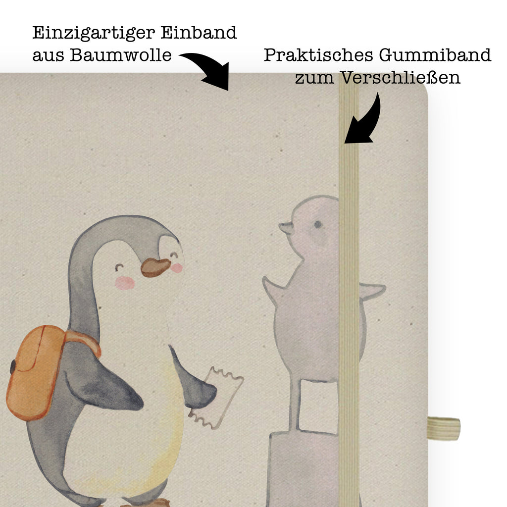 DIN A4 Personalisiertes Notizbuch Pinguin Museum besuchen Tage Personalisiertes Notizbuch, Notizbuch mit Namen, Notizbuch bedrucken, Personalisierung, Namensbuch, Namen, Geschenk, Sport, Sportart, Hobby, Schenken, Danke, Dankeschön, Auszeichnung, Gewinn, Sportler, Museum besuchen, Museen