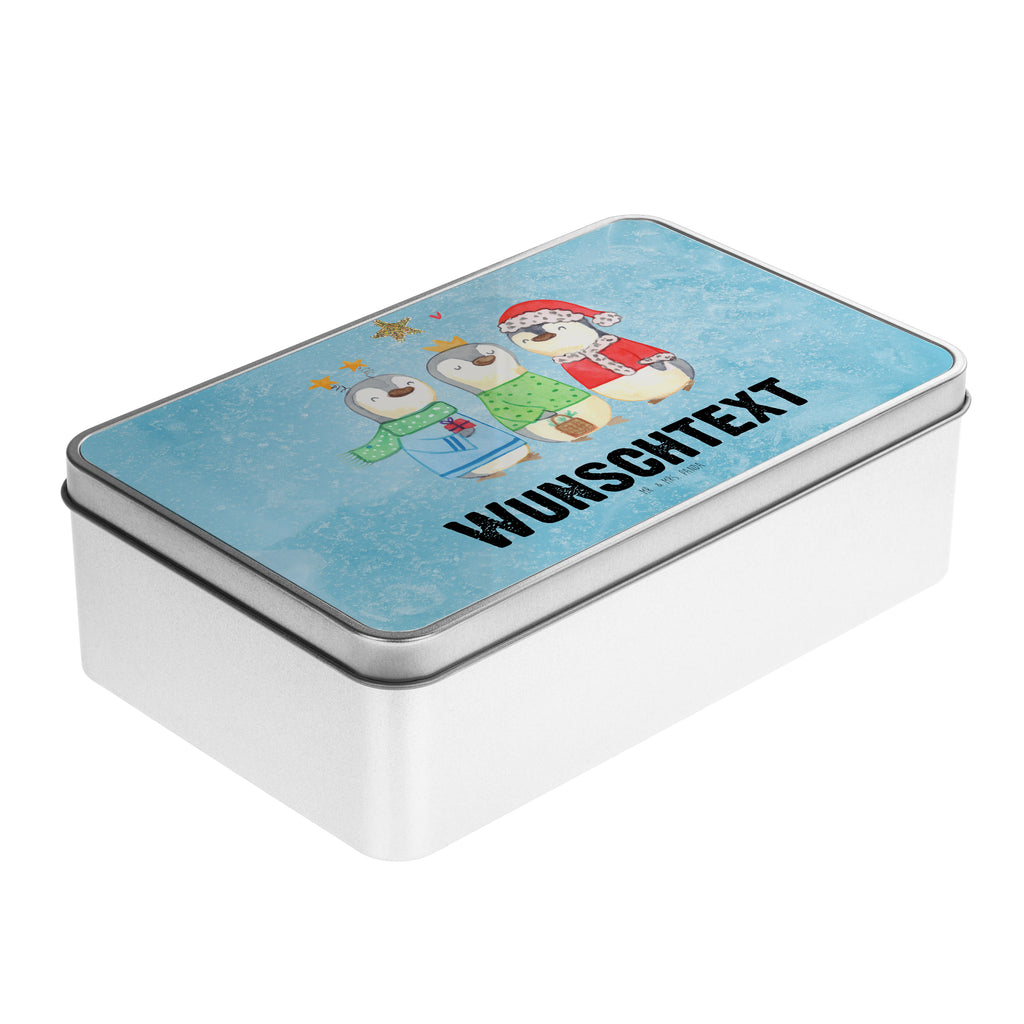 Personalisierte Metalldose Winterzeit Heilige drei Könige Personalisierte Metalldose, Dose mit Namen, Namensdose, Kiste mit Namen, Namenskiste, Winter, Weihnachten, Weihnachtsdeko, Nikolaus, Advent, Heiligabend, Wintermotiv, Weihnachtsmann, Heilige drei Könige, Weihnachtstage, Weihnachtszeit