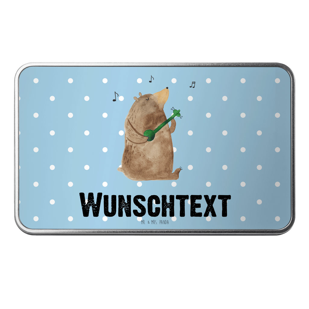 Personalisierte Metalldose Bär Lied Personalisierte Metalldose, Dose mit Namen, Namensdose, Kiste mit Namen, Namenskiste, Bär, Teddy, Teddybär, Bärchen, Bear, Liebeslied, Lied, Song, Valentinstag, Valentine, Geschenk, Partner, Liebe, Freundin, Frau, Herz, Spruch