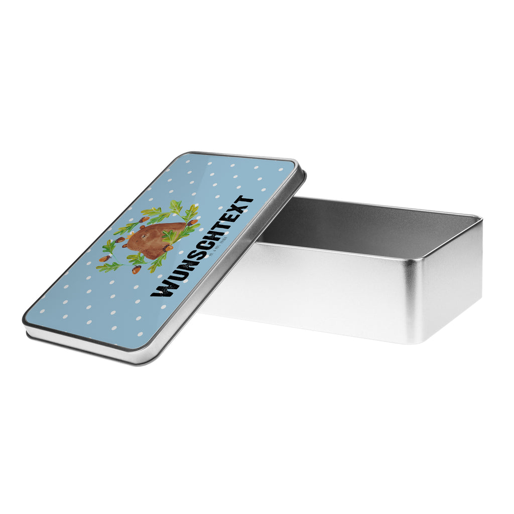 Personalisierte Metalldose Bär König Personalisierte Metalldose, Dose mit Namen, Namensdose, Kiste mit Namen, Namenskiste, Bär, Teddy, Teddybär, Papa, Papa Bär, bester Vater, bester Papa, weltbester Papa, Vatertag, Vater, Dad, Daddy, Papi