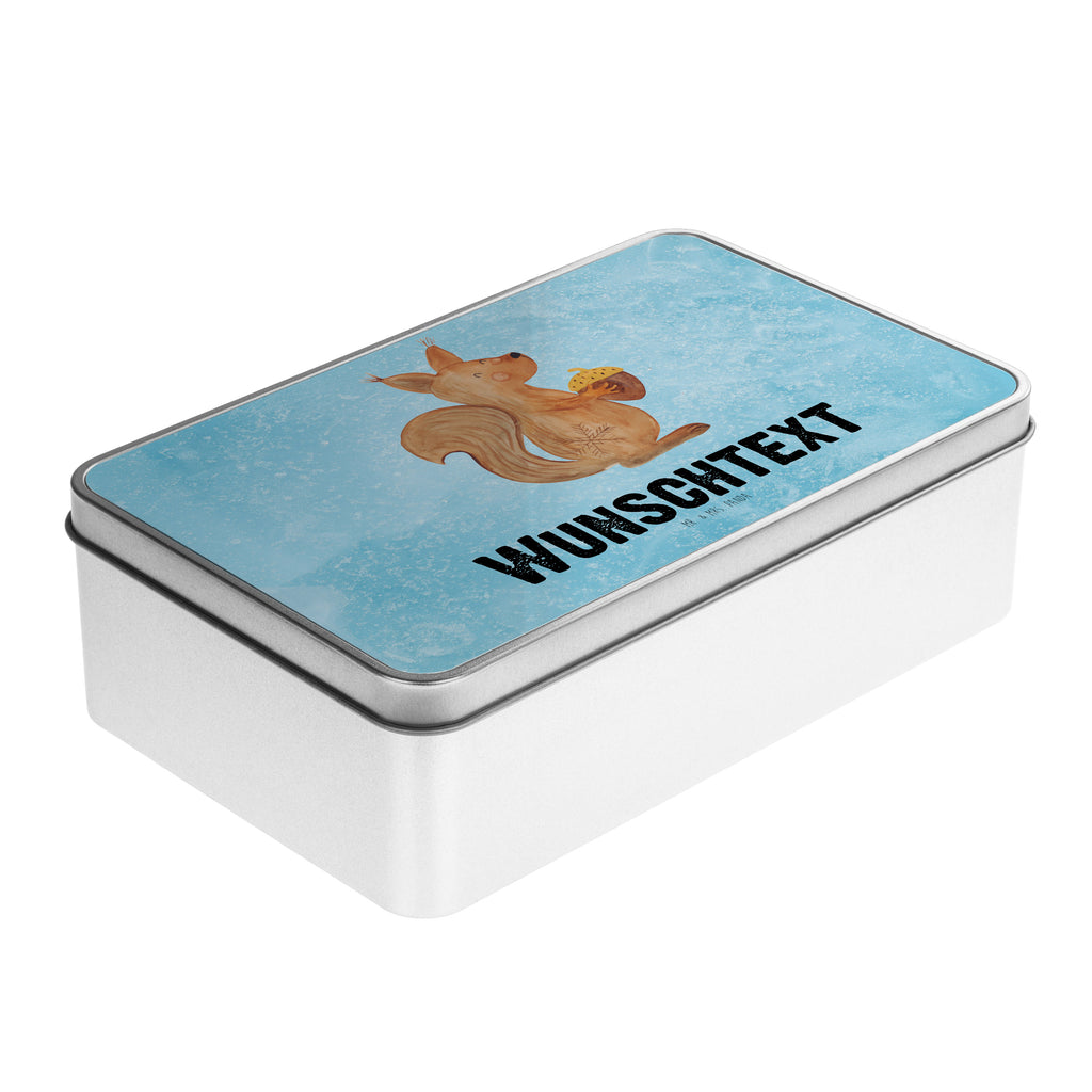 Personalisierte Metalldose Eichhörnchen Weihnachten Personalisierte Metalldose, Dose mit Namen, Namensdose, Kiste mit Namen, Namenskiste, Winter, Weihnachten, Weihnachtsdeko, Nikolaus, Advent, Heiligabend, Wintermotiv, Frohe Weihnachten, Frohes neues Jahr, Guten Rutsch, Weihnachtsmotiv, Weihnachtsgruß, Neujahr, Vogel