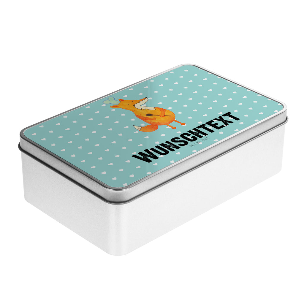 Personalisierte Metalldose Fuchs Koch Personalisierte Metalldose, Dose mit Namen, Namensdose, Kiste mit Namen, Namenskiste, Fuchs, Füchse, Koch Geschenk, Küche Spruch, Küche Deko, Köche, Bäcker, Party Spruch, Spruch lustig, witzig