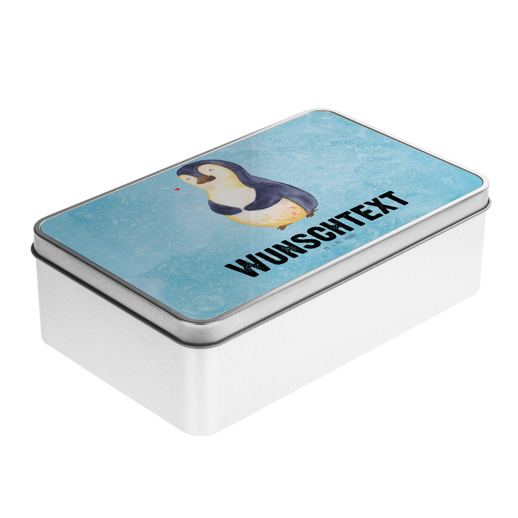 Personalisierte Metalldose Pinguin Diät Personalisierte Metalldose, Dose mit Namen, Namensdose, Kiste mit Namen, Namenskiste, Pinguin, Pinguine, Diät, Abnehmen, Abspecken, Gewicht, Motivation, Selbstliebe, Körperliebe, Selbstrespekt