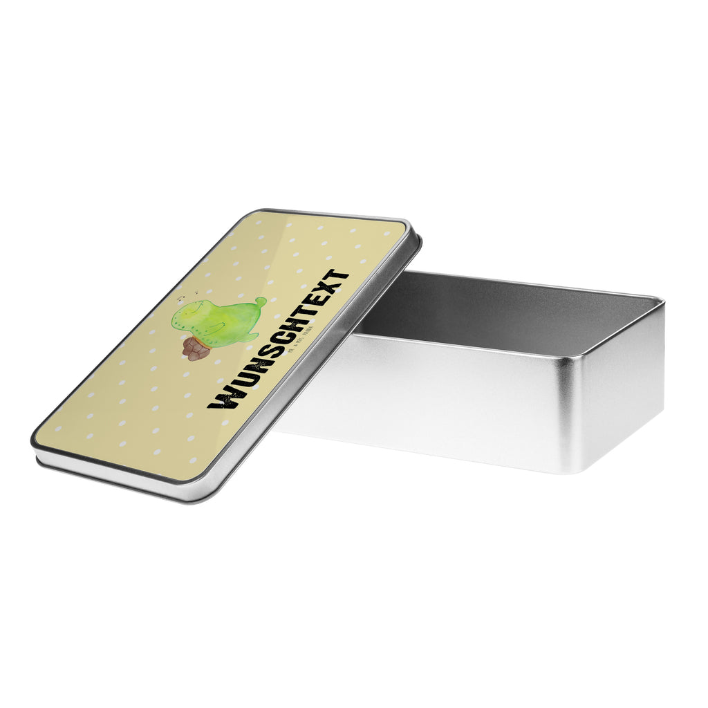 Personalisierte Metalldose Schildkröte pfeift Personalisierte Metalldose, Dose mit Namen, Namensdose, Kiste mit Namen, Namenskiste, Schildkröte, Schildi, Schildkröten, fröhlich, Glück, Motivation, Lebensfreude, Depression, Trennung, Neuanfang