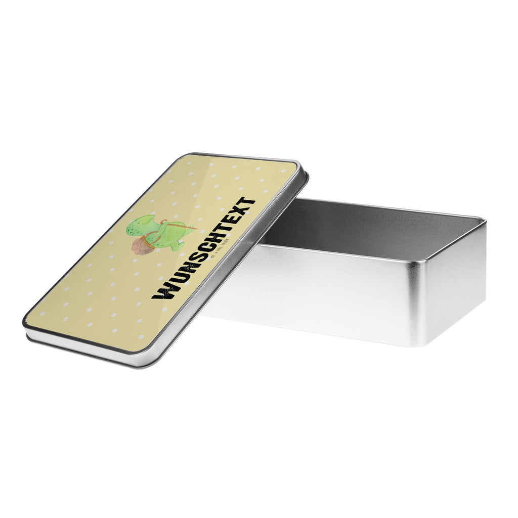 Personalisierte Metalldose Schildkröte Wanderer Personalisierte Metalldose, Dose mit Namen, Namensdose, Kiste mit Namen, Namenskiste, Schildkröte, Schildkröten, Motivation, Motivationsspruch, Motivationssprüche, Neuanfang