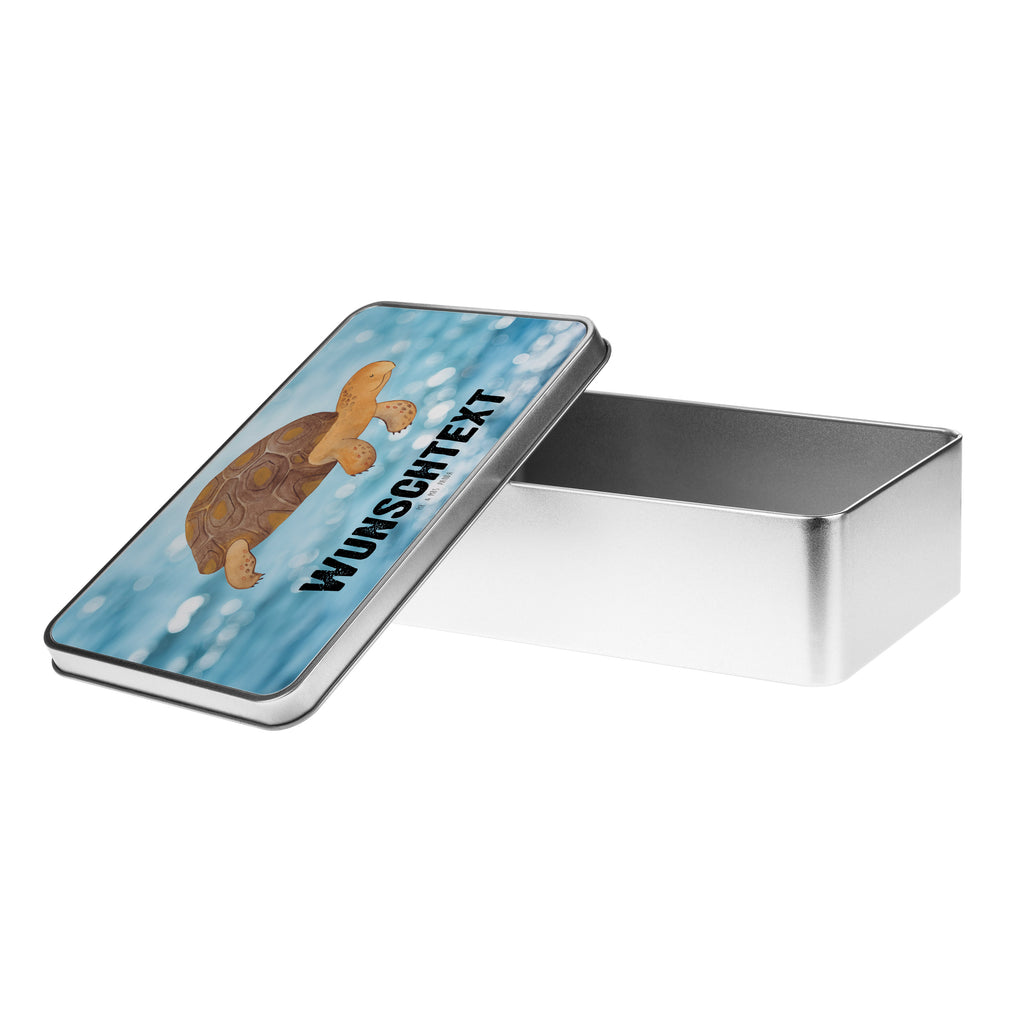 Personalisierte Metalldose Schildkröte marschiert Personalisierte Metalldose, Dose mit Namen, Namensdose, Kiste mit Namen, Namenskiste, Meerestiere, Meer, Urlaub, Schildkröte, Schildkröten, get lost, Abenteuer, Reiselust, Inspiration, Neustart, Motivation, Lieblingsmensch