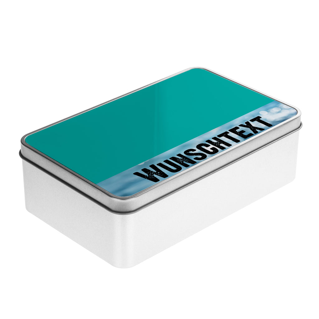 Personalisierte Metalldose Seeigel Personalisierte Metalldose, Dose mit Namen, Namensdose, Kiste mit Namen, Namenskiste, Meerestiere, Meer, Urlaub, Seeigel, Achtsamkeit, Selbstakzeptanz, Selbstliebe, Hier und Jetzt, Leben, Lebe
