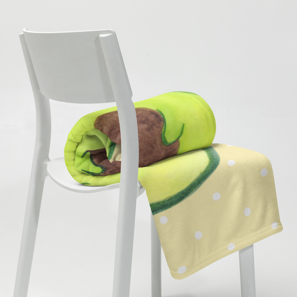 Kuscheldecke Avocado mit Kern Avocado, Avokado, Avocadokern, Kern, Pflanze, Spruch Leben   Decke, Wohndecke, Tagesdecke, Wolldecke, Sofadecke  Avocado, Veggie, Vegan, Gesund