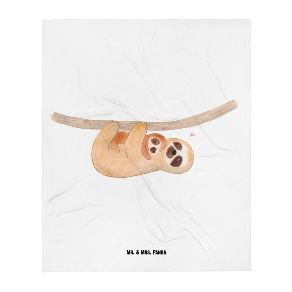 Kuscheldecke Faultier mit Kind Faultier, Kind, Baby, Liebe, Mutter, Mama, Geburt, Kinder, Faulheit, Spaß, Niedlichkeit  Decke, Wohndecke, Tagesdecke, Wolldecke, Sofadecke  Faultier, Faultier Geschenk, Faultier Deko