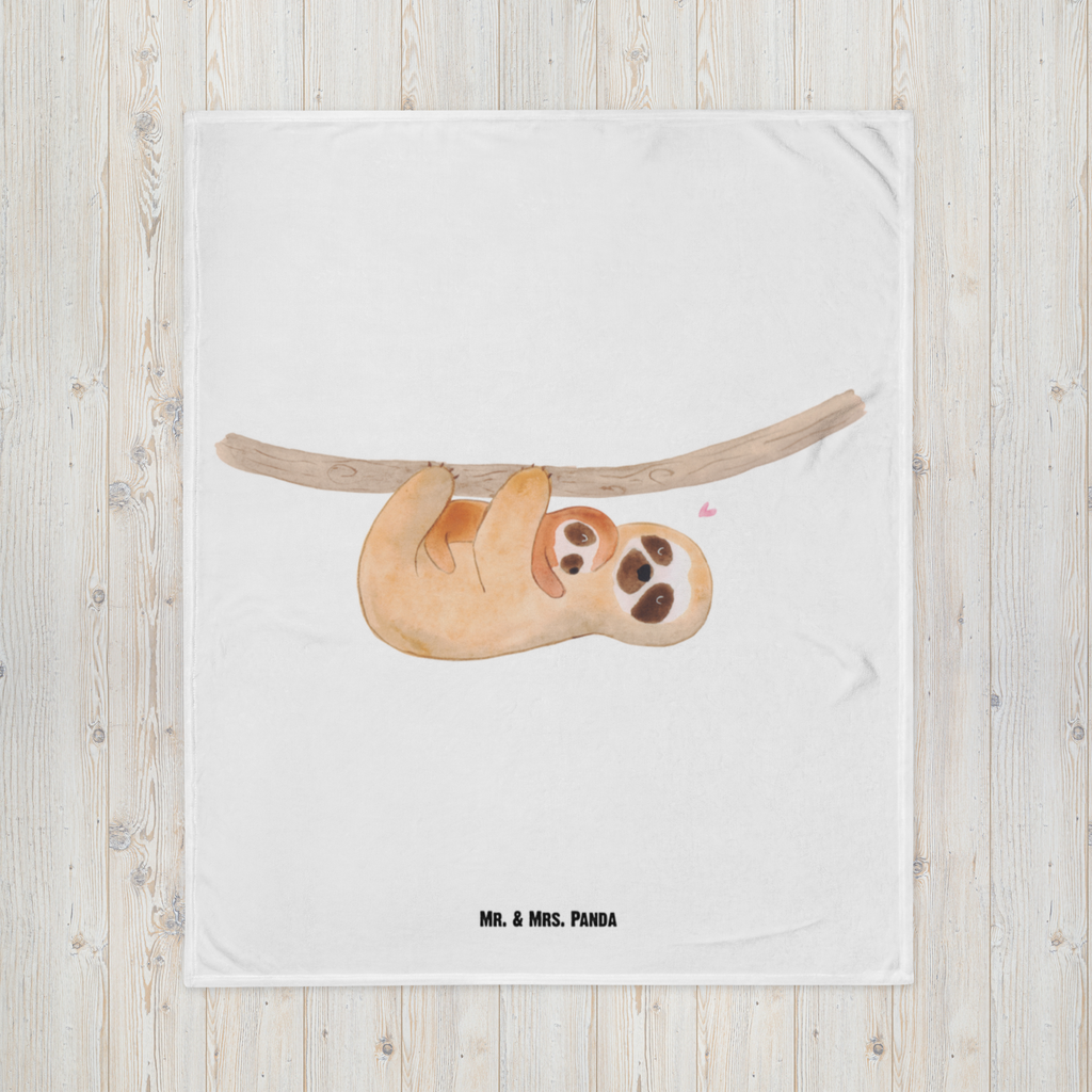 Kuscheldecke Faultier mit Kind Faultier, Kind, Baby, Liebe, Mutter, Mama, Geburt, Kinder, Faulheit, Spaß, Niedlichkeit  Decke, Wohndecke, Tagesdecke, Wolldecke, Sofadecke  Faultier, Faultier Geschenk, Faultier Deko