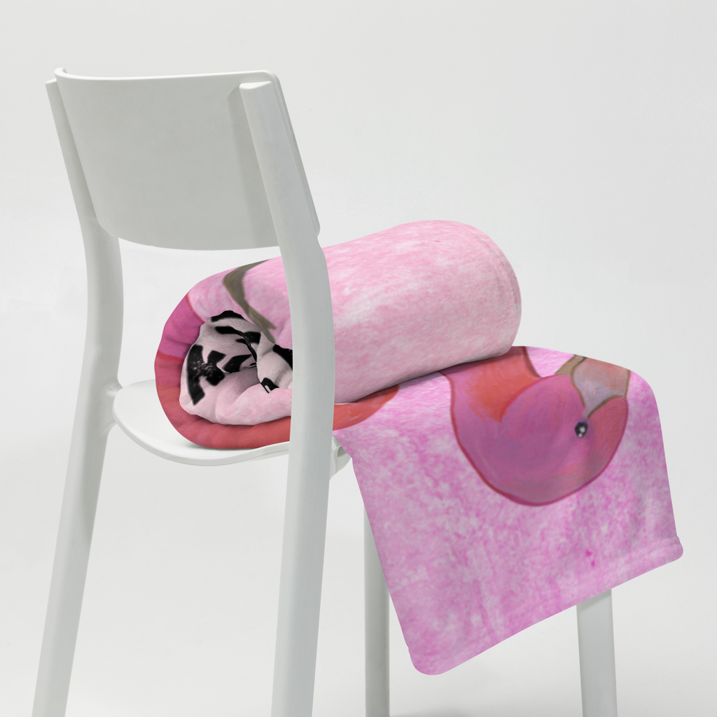 Kuscheldecke Flamingo classic Flamingo, Einzigartig, Selbstliebe, Stolz, ich, für mich, Spruch, Freundin, Freundinnen, Außenseiter, Sohn, Tochter, Geschwister  Decke, Wohndecke, Tagesdecke, Wolldecke, Sofadecke  Flamingo