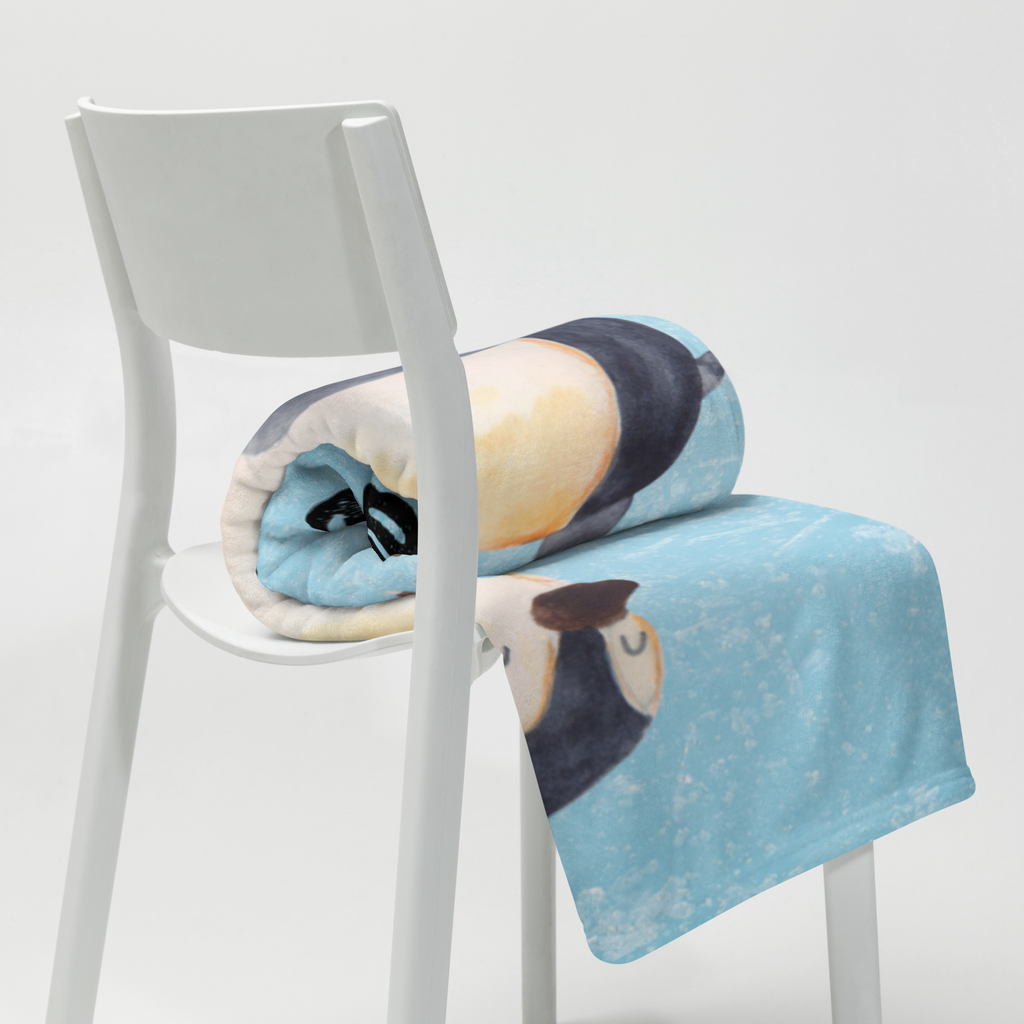Kuscheldecke Pinguin Marienkäfer Pinguin, Pinguine, Marienkäfer, Liebe, Wunder, Glück, Freude, Lebensfreude  Decke, Wohndecke, Tagesdecke, Wolldecke, Sofadecke  Pinguin